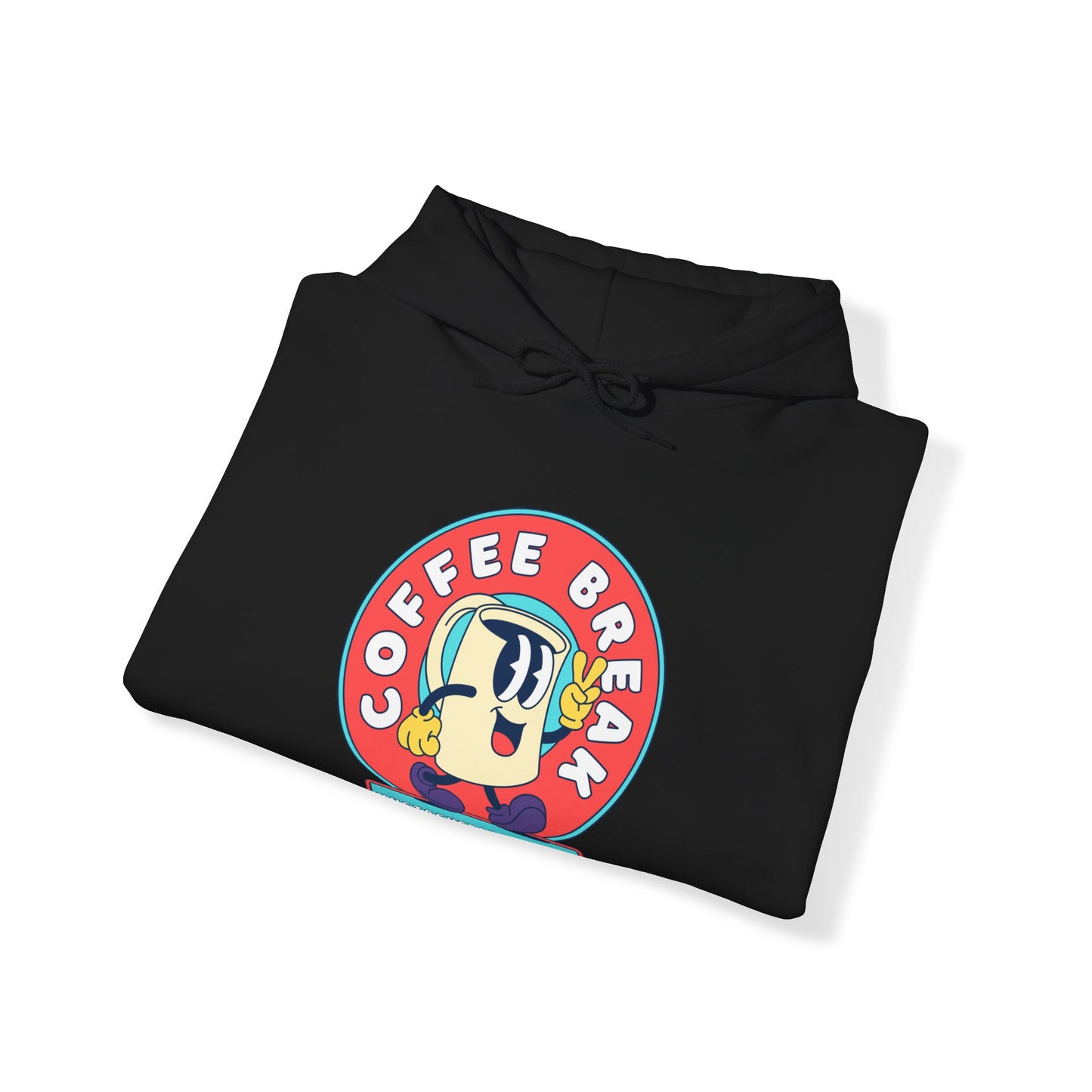 Retro Coffee Break Hoodie Sweatshirt