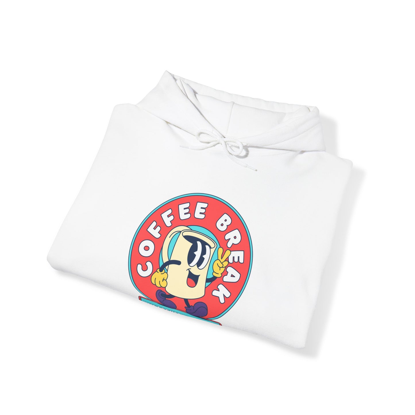 Retro Coffee Break Hoodie Sweatshirt
