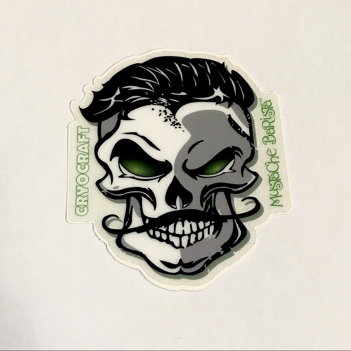$5 Vinyl Skull Logo Sticker (Giveaway entry)